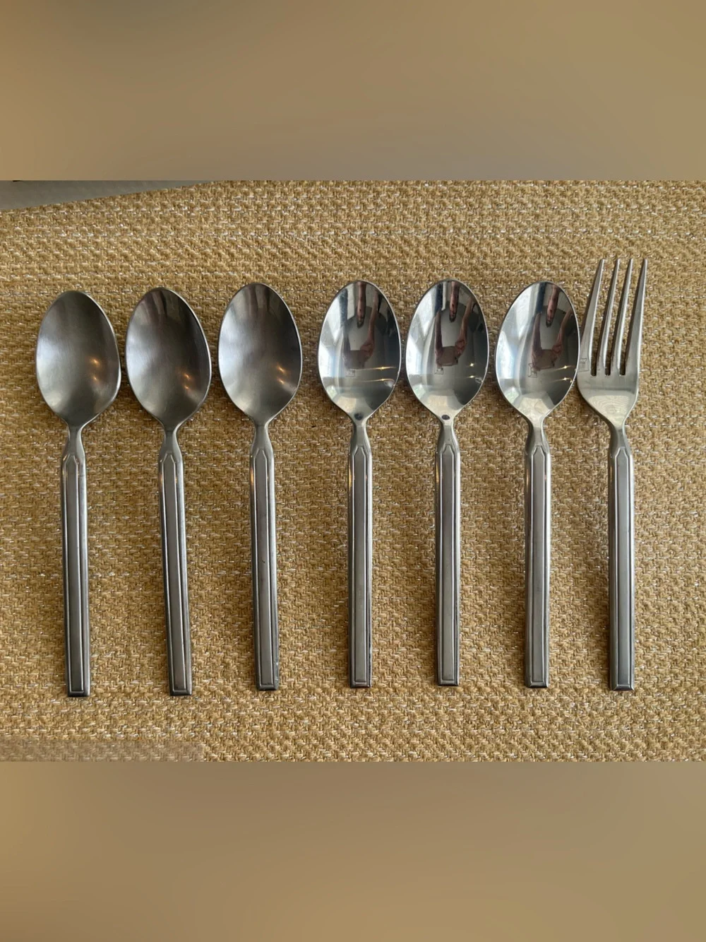 CAMBRIDGE Royal Suttan Sand (Stainless) Teaspoons (6) *
